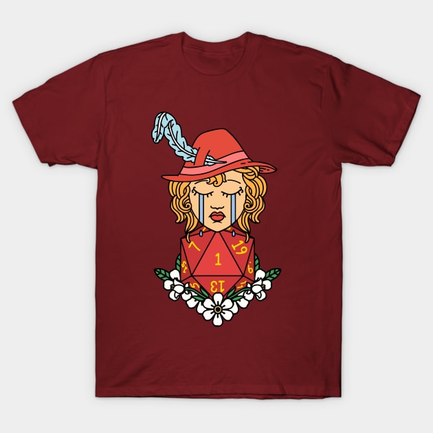 Bard in Tears T-Shirt by OctoberArts